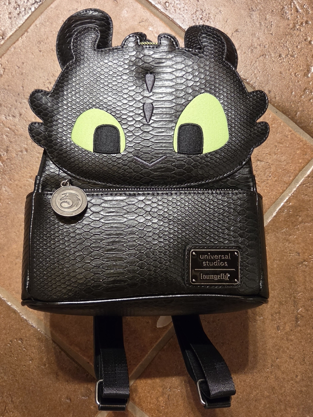 Loungefly Universal How to Train Your Dragon Toothless Cosplay Mini Backpack NWT